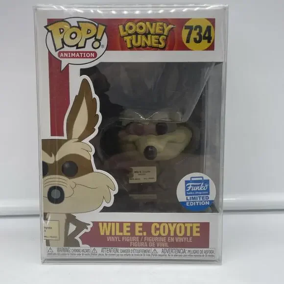 Funko Looney Tunes Wile E. Coyote #734 Funko Limited Edition W/Protector SLD